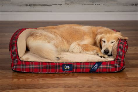 Serta Quilted Memory Foam Ortho Couch Large Pet Bed