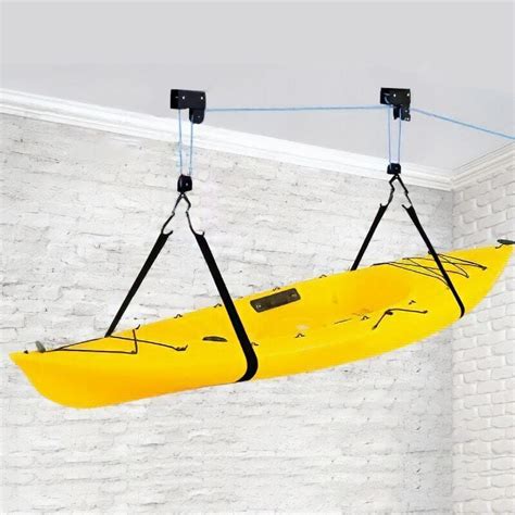 Kayak Hoist Diy Cargoloc Garage Hoist Ceiling Mount Field Stream