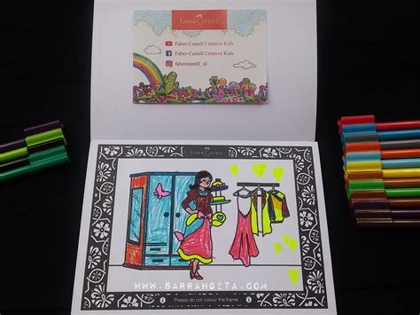 Contoh Gambar Mewarnai Faber Castell - Nano Gambar
