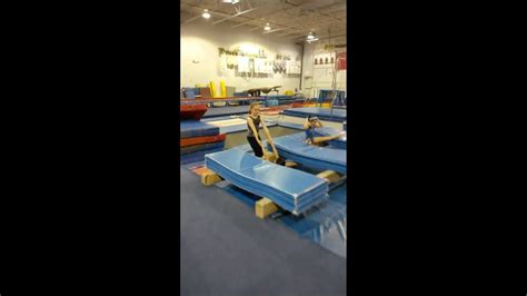 Developing The Press And Straddle Cast Handstand Gymnastics Skills Gymnastics Coaching