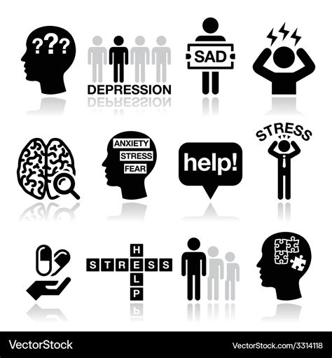 Mental Health Symbols Signs