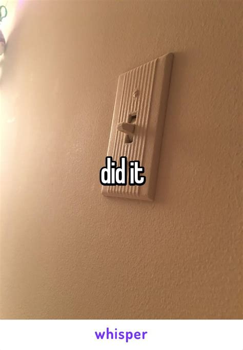 Admit It Youve Tried To Balance The Light Switch Right In The Middle