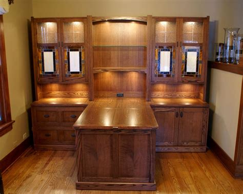 Hand Made Craftsman Style Desk System By Roltgens Woodworks