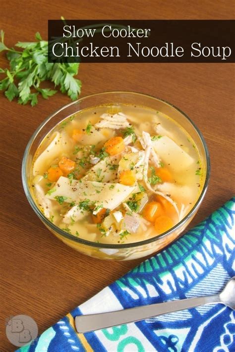 To ensure that the legs are fully cooked, insert a thermometer into the thickest part. Slow Cooker Chicken Noodle Soup · How To Cook Chicken Soup ...