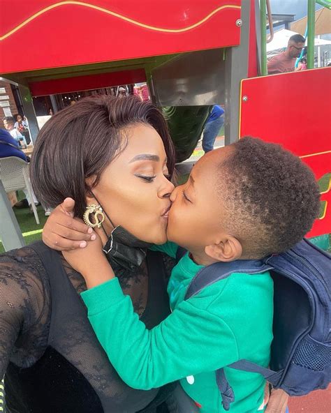 Pictures And Videos Gomora Actress Gladys Thembi Seete Shows Off The Face Of Her Son For The