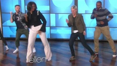 Michelle Obama Shows Off Her Dance Moves On Us Chat Show Cbbc Newsround