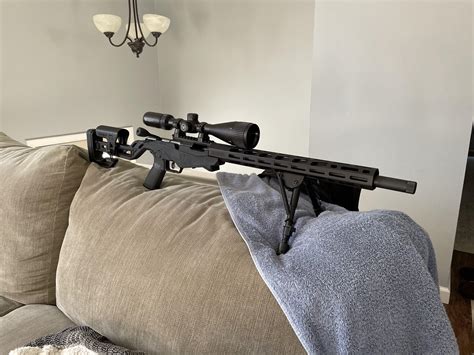 Scope Mounted And Ready For Sighting In R22lr