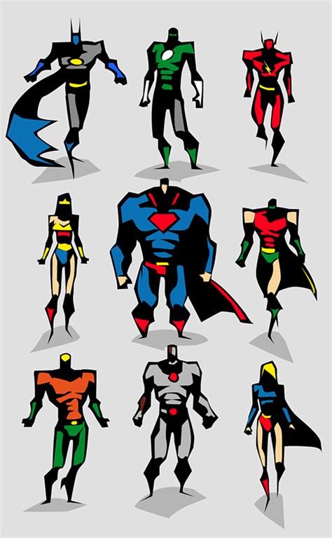 Cool Unique Superhero Character Art From Bunka — Geektyrant