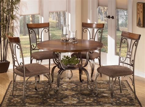 Plentywood Round Dining Room Set From Ashley D313 15b 15t Coleman