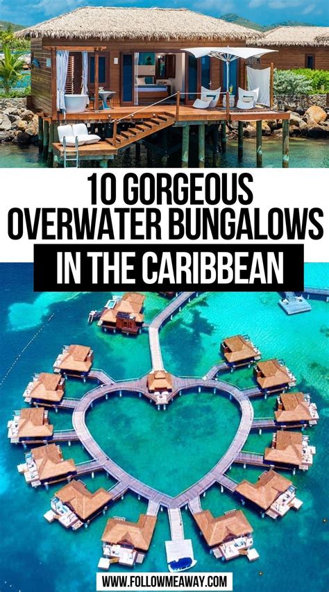 10 Magical Overwater Bungalows In The Caribbean In 2021 Usa Travel Destinations Caribbean