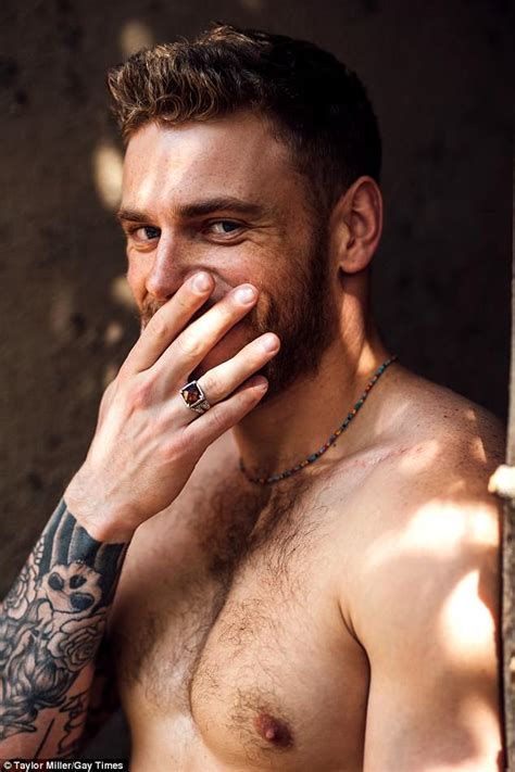Olympic Skier Gus Kenworthy Strips Down For Gay Times Daily Mail Online