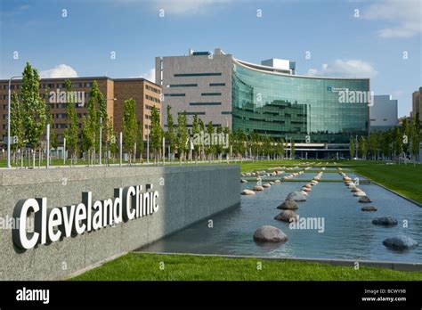 Cleveland Clinic Excellent Research Hospital In Cleveland Ohio Stock