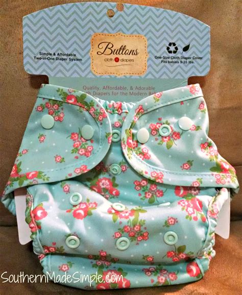 Buttons Cloth Diaper Review
