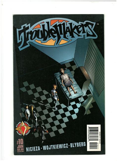 Troublemakers 10 VF 8 0 Valiant Comics 1997 Comic Books Modern Age