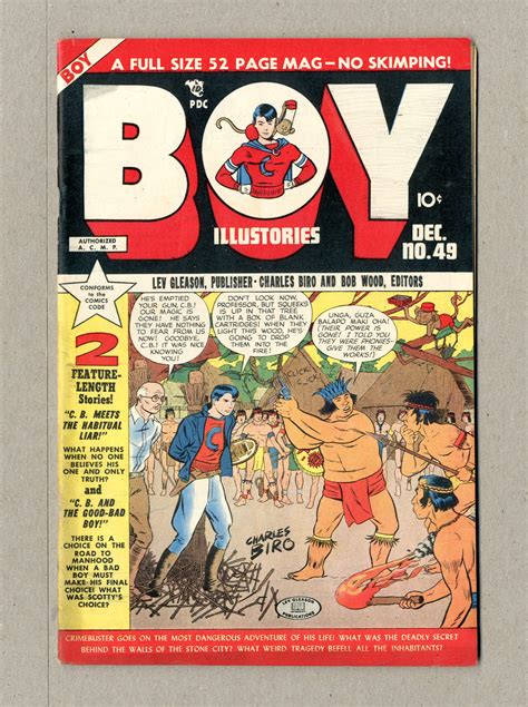 Boy Comics 1942 49 Vg 40