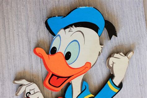 Vintage Donald Duck Wall Art Disney Heavy By Umbrellafant