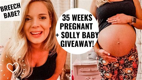 35 Week Pregnancy Update Giveaway Collab With Erika Ann Youtube