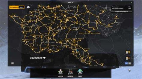 Study Maps For Euro Truck Simulator 2 V10 Ets2 Mods Euro Truck