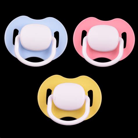 1pc Pacifier Silica Gel Pacifiers For Doll Handmade Diy Pacifiers Nipples Dummy Fit For Doll