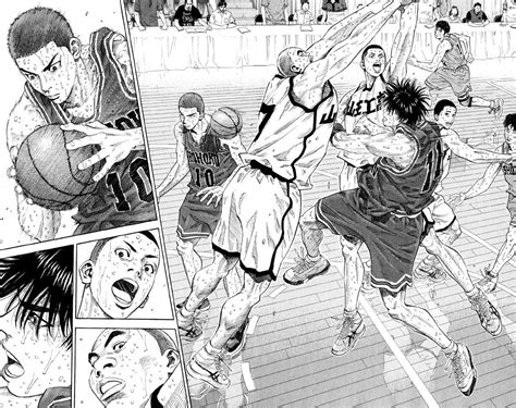 Manga de slam dunk Arte manga Ilustración manga