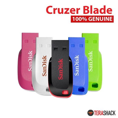 Sandisk Cruzer Blade Flash Drive 8gb 16gb 32gb 64gb Usb 2