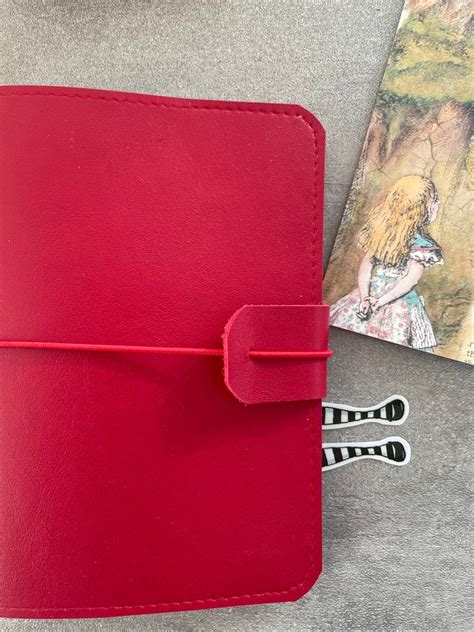 Midori Traveler S Notebook Red Passion Fauxleather B6 Etsy