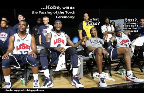 Lebron James In Usa Team Nba Funny Moments