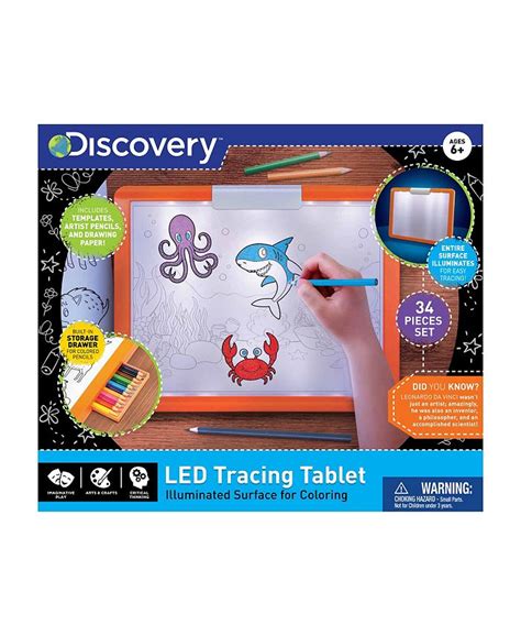 Discovery Kids Studio Mercantile Toy Kids Tracing Tablet Led And Reviews