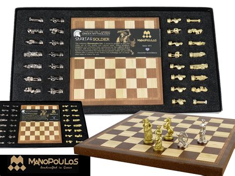 Szachy Soldier Chess Set Serwis Prezent