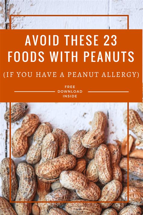 If Your Son Or Daughter Or You Have A Peanut Food Allergy Avoiding