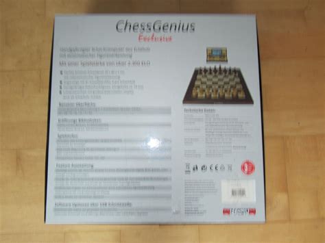 Millennium Chessgenius Exclusive M820 Schachcomputer Mit Tasche Ebay