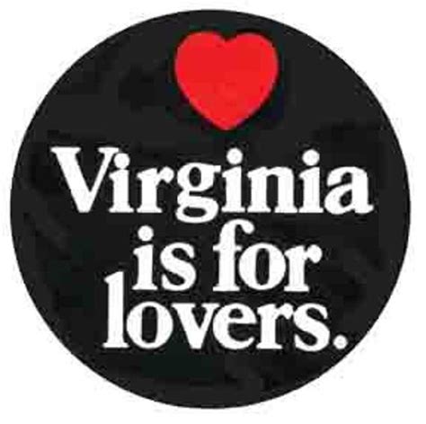 Vintage Style Va Virginia Is For Lovers Travel Decal