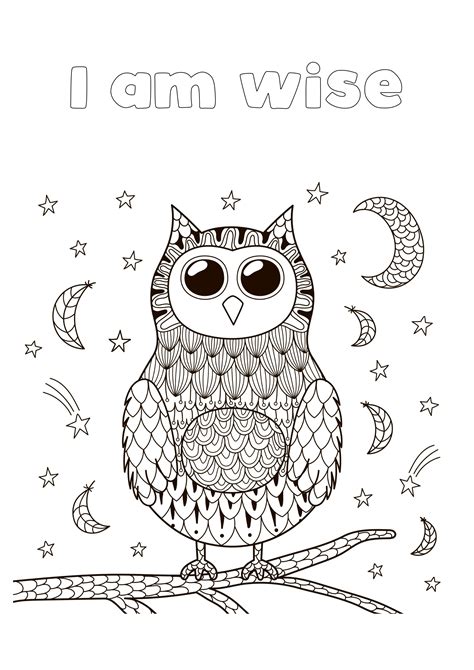Mindfulness colouring for kids helps keeping them busy. Mindful Colouring Book for Children PRINTABLE