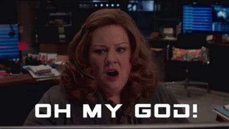 Oh My God Gif Melissamccarthy Omg Shocked Discover Share Gifs