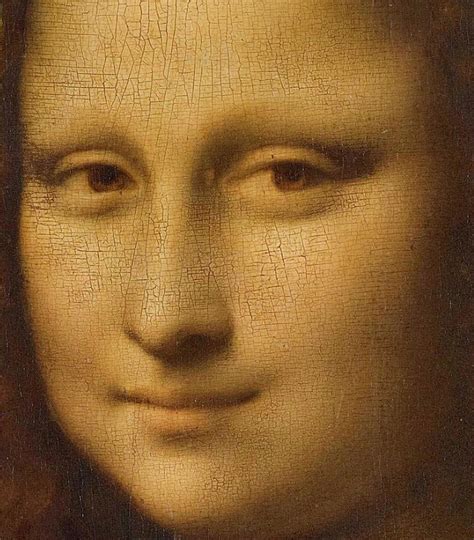 Leonardo Da Vinci Mona Lisa Detail Of Face Digital Art By Tom Hill