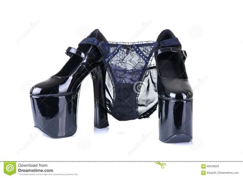 Fetish High Heel Shoes And Panties Stock Image Image Of Clothes Apparel 69429629