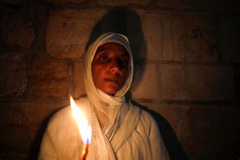 Photo Gallery Ethiopian Orthodox Christian Pilgrims Celebrate Easter