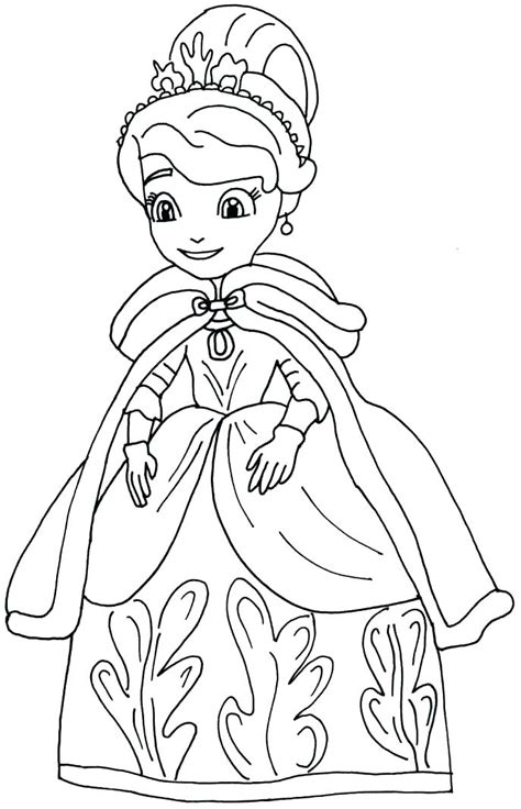 View all sofia the first coloring pages. Princess Amber Coloring Pages at GetColorings.com | Free ...