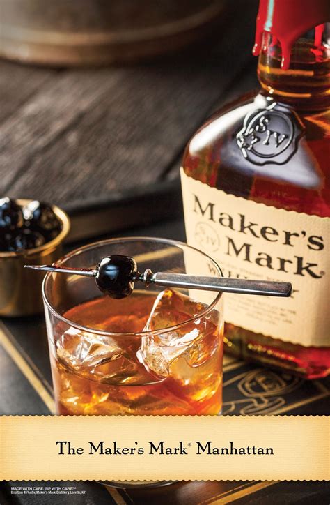Some of these bourbon cocktail recipes may. Maker's Mark® Manhattan Cocktail | Manhattan cocktail ...