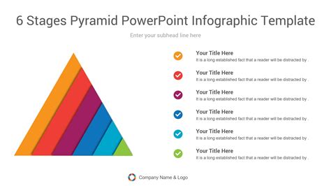 6 Stages Pyramid Powerpoint Infographic Template Ciloart