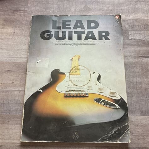 Lead Guitar By Harvey Vinson Paperback Song Music Guide Book Rock Blues