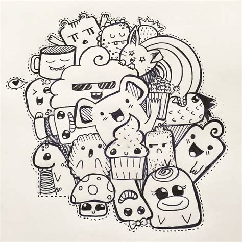 Pin By Sarah Erickson On Art Love It Cute Doodles Drawings Cute Doodle Art Doodle Art