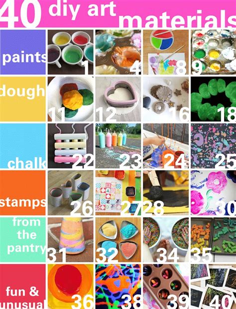 40 Diy Art Materials You Can Make At Home Babble Dabble Do