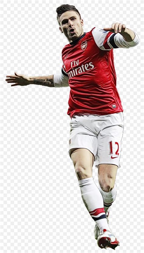 Player premier league, chelsea, man wearing red, yellow, and black soccer uniform png clipart. Olivier Giroud Arsenal F.C. Premier League Football Player ...