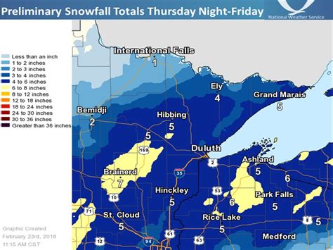 Nws Duluth On Twitter Here Is A Quick Map Of Snowfall Reports