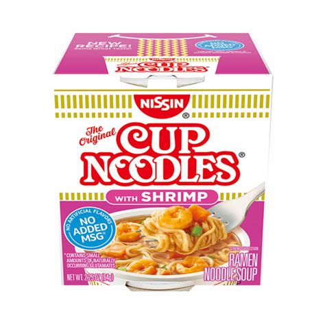 Nissin Cup Noodles Shrimp 64g 225oz American Food Mart