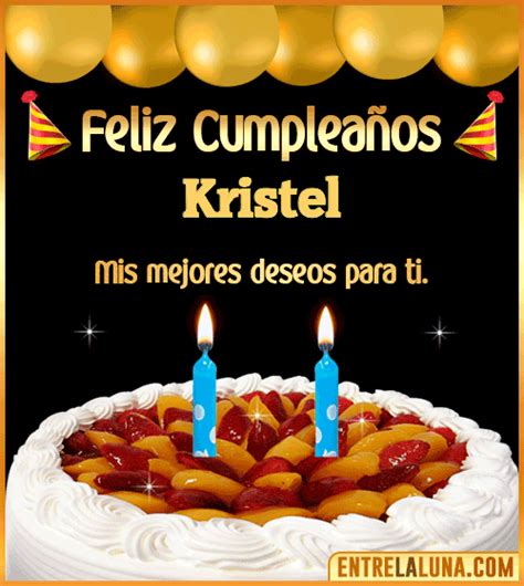 Feliz Cumpleaños Kristel  🎂 Felicidades Kristel 🎉