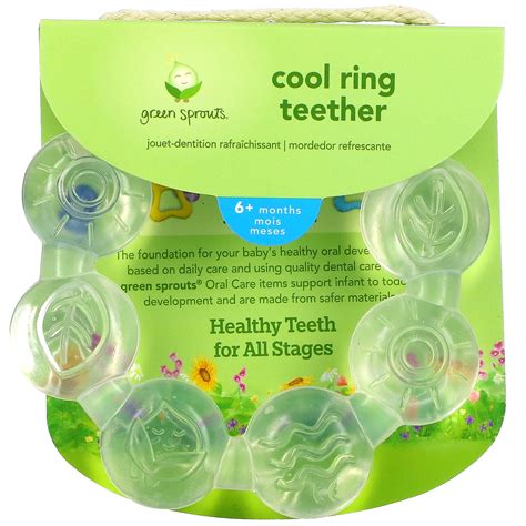Pre Order Cooling Ring Teether 6 Months Clear 1 Teether By Green