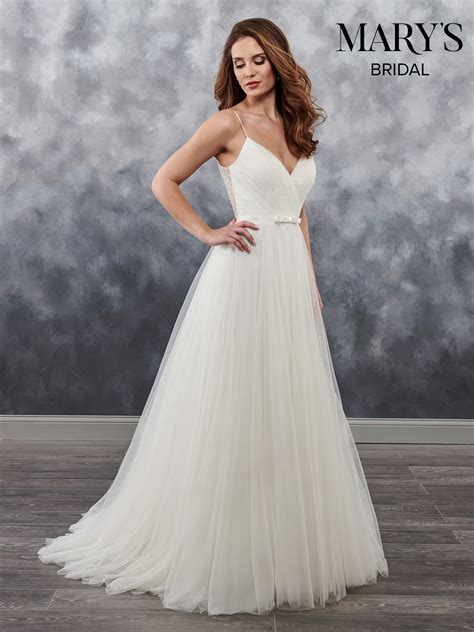 Bridal Wedding Dresses Style Mb1016 In Ivory Or White Color