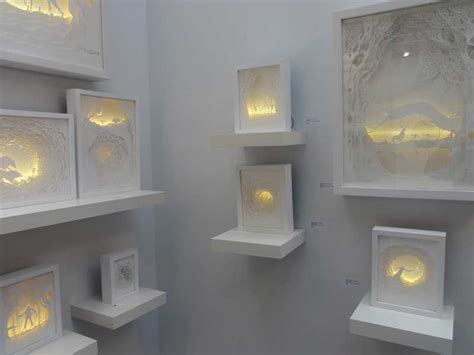 Illuminated Cut Paper Light Boxes by Hari & Deepti — Colossal